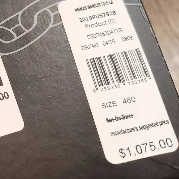 New Versace Chain Reaction Sneakers $550 Size 12